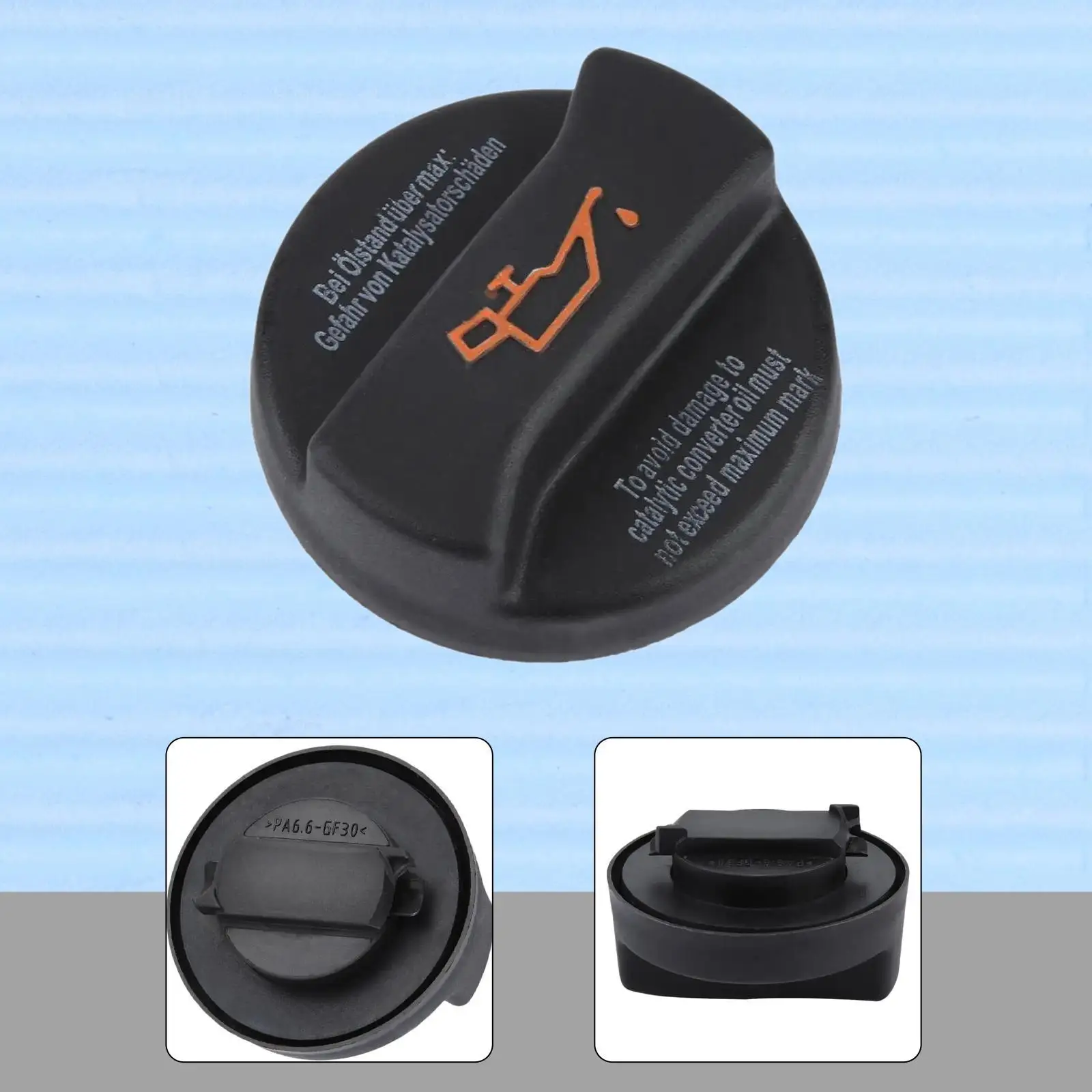 High Performance Car Oil Filler Cap ABS Plastic Stable Replacement Part for Volkswagen for audi 1978-2012