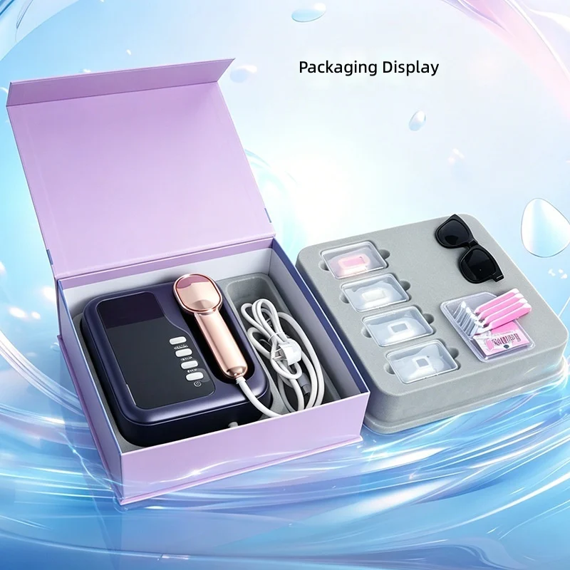 

Portable Home IPL Hair Removal Device 30J High Energy IGBT Auto Flash Beauty Machine Ice Cool Skin Brightening Photorejuvenation