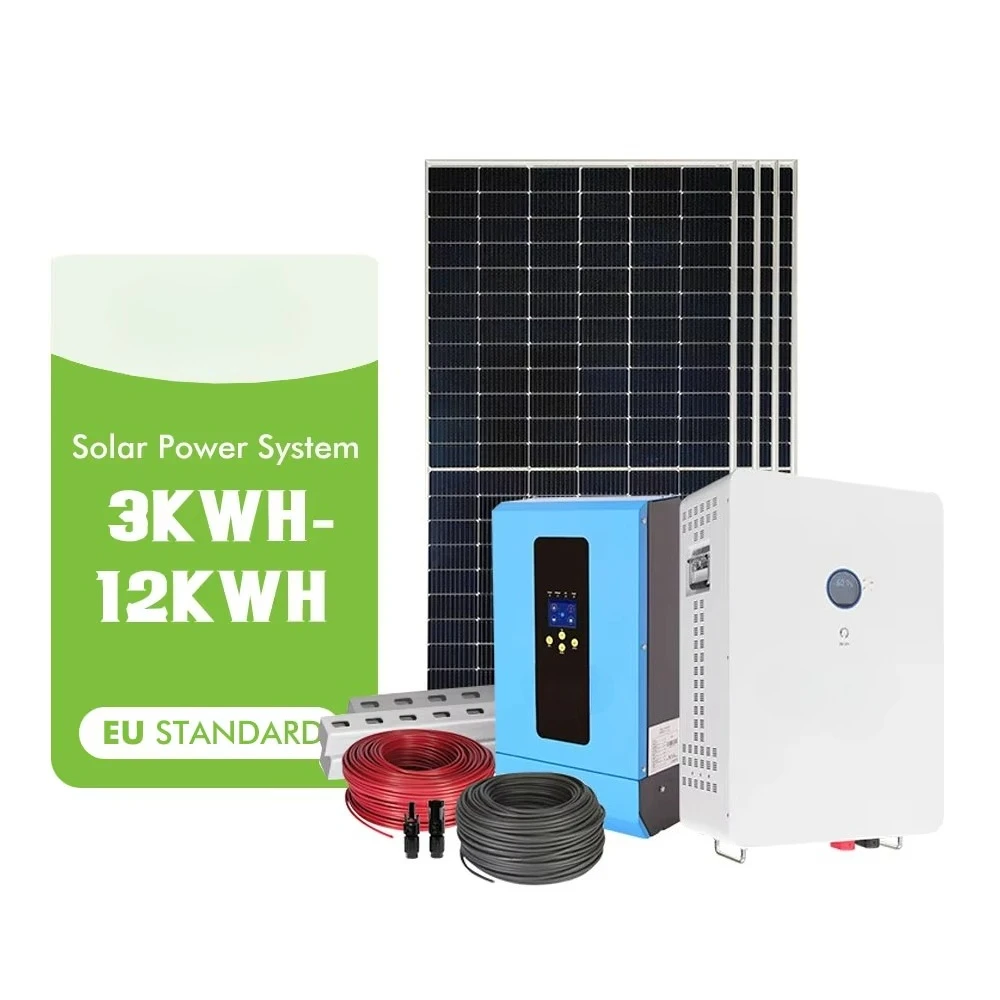 10kw 15kw 20kw 30kw off-grid photovoltaic power generation complete system, solar off-grid home power generation system