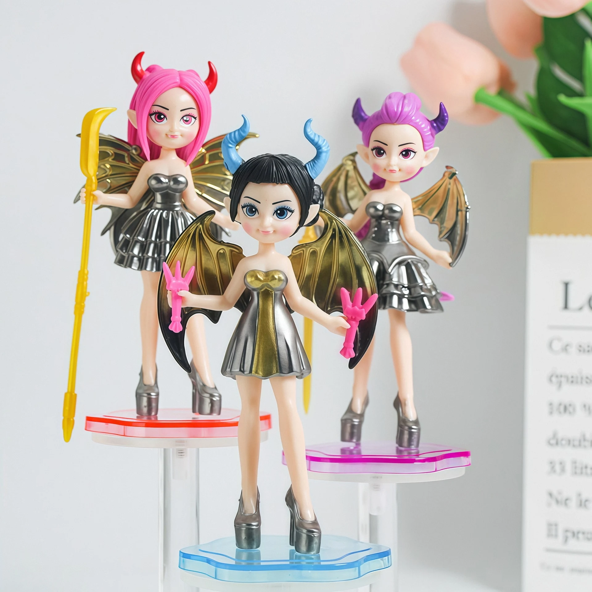 2026 K-POP Witch Hunter Squad Blind Box Dolls - Lumi, Mira, Zoe Figurki PVC Zabawki Kolekcjonerskie Dekoracje z Serii Witch
