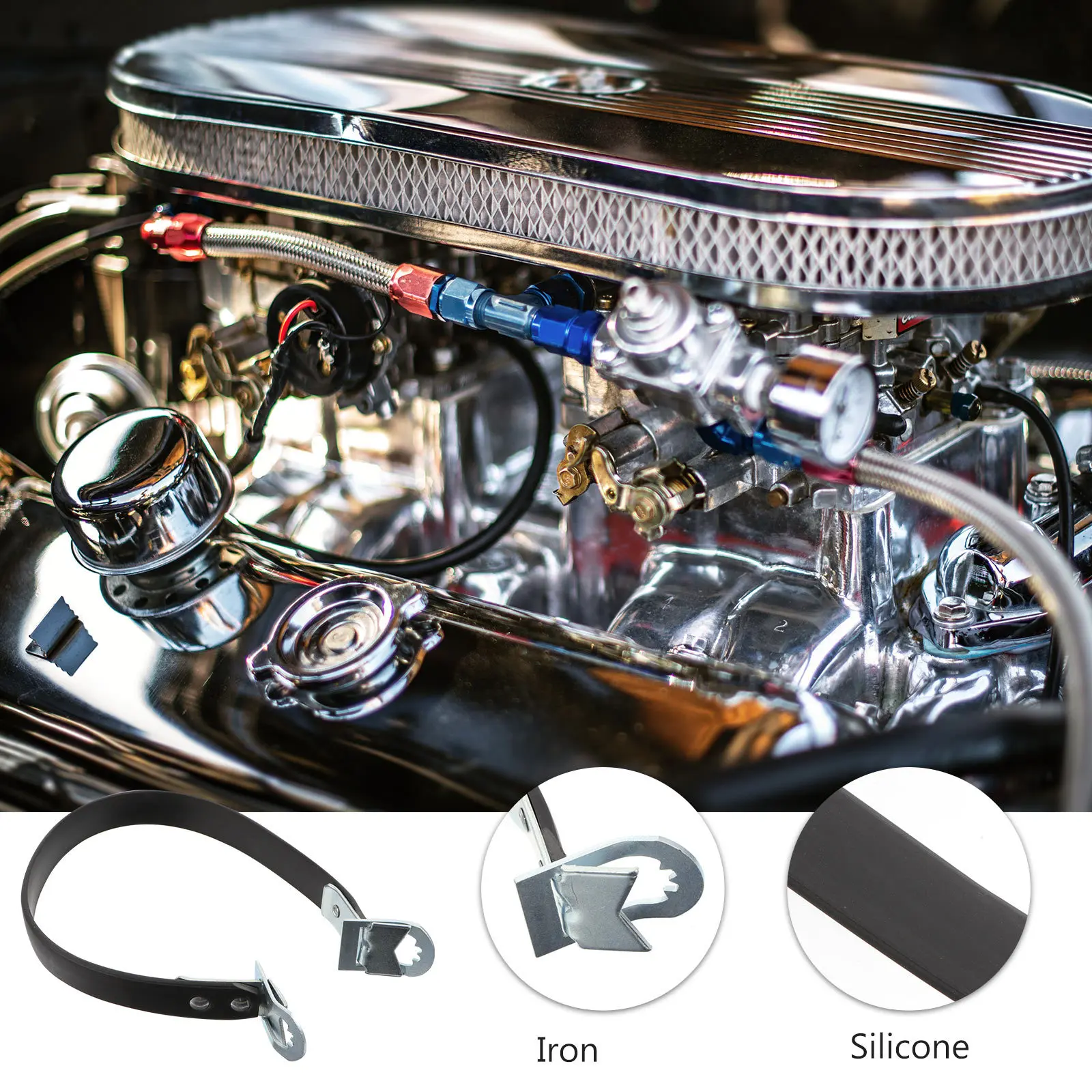 

Auto Carrier Strap Heavy Duty Lifting Belt for Large Wear Resistant Not Deform Long Service Life