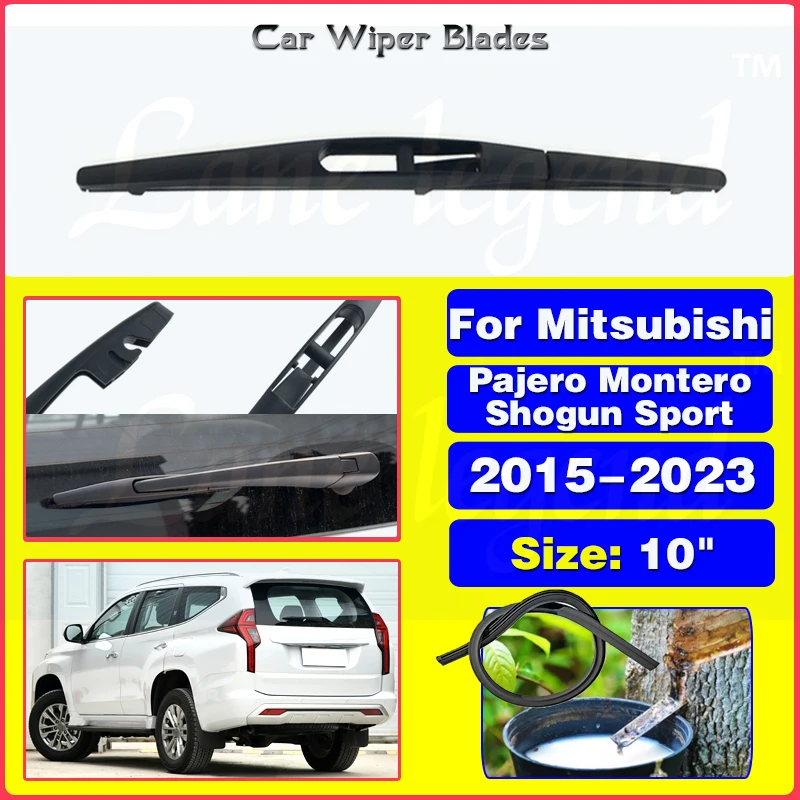 

10" Rear Windshield Windscreen Wiper Blade For Mitsubishi Pajero Montero Shogun Sport 2015 - 2023 Car Accessories Accsesories