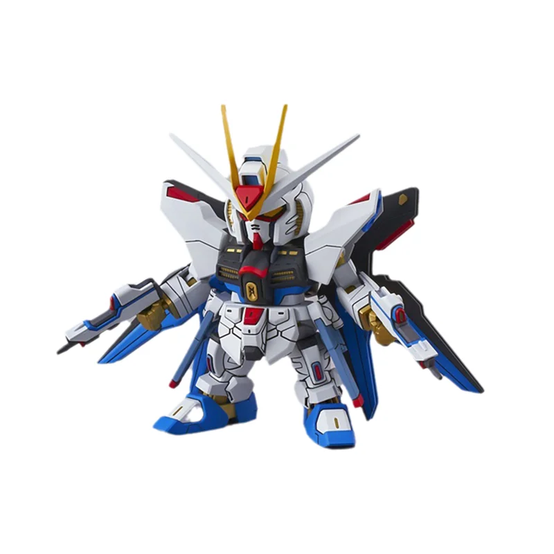 Mô Hình Lắp Ráp Bandai Ban Đầu GUNDAM Anime Mẫu SD ZGMF-X20A STRIKE FREEDOM GUNDAM Hành Động Hình Mô Hình Đồ Chơi Quà Tặng Cho Trẻ Em