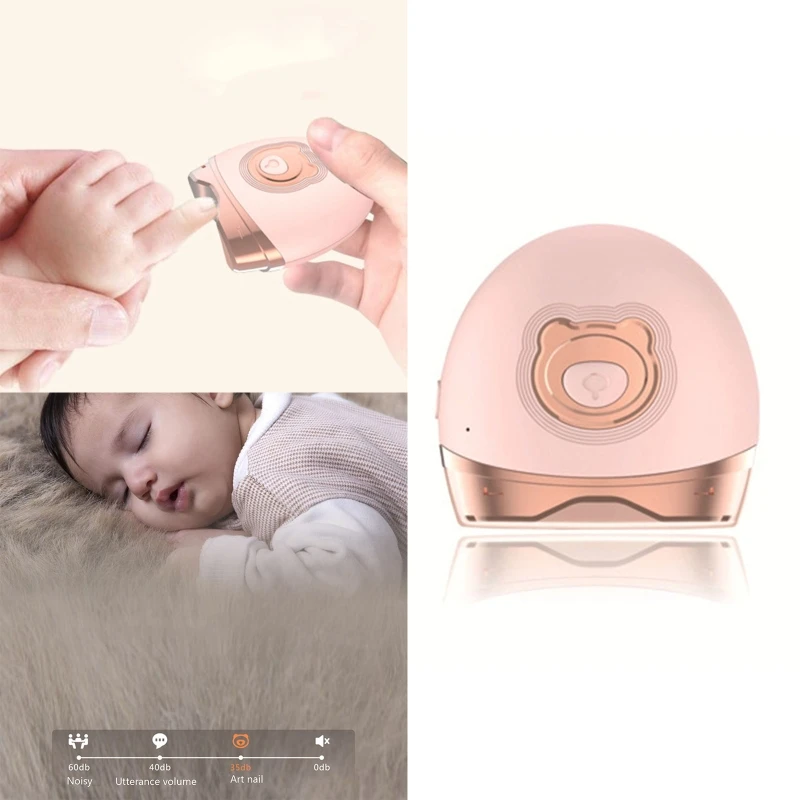 RXJC Electric Polisher Baby Powder Electric Baby Manicure Baby Newborns Baby Care Tools