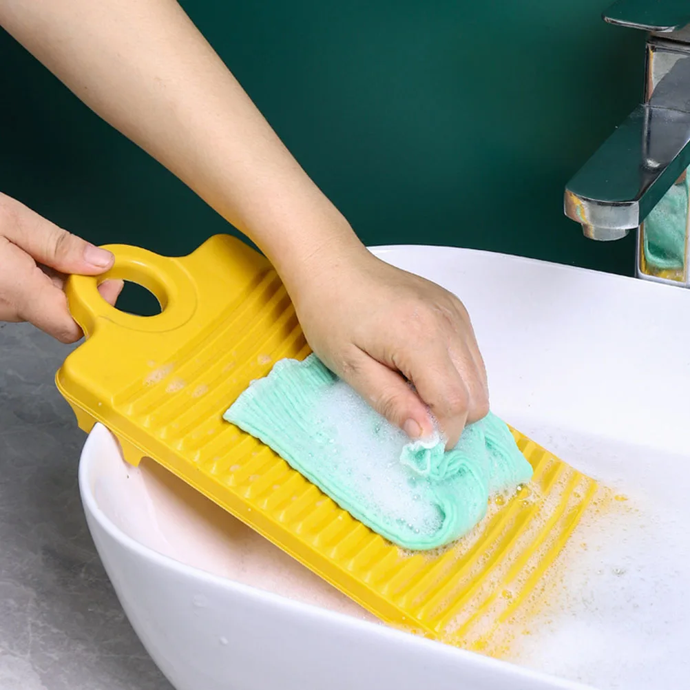 

4 Pcs Washboard Laundry Supplies Wooden Washboards Scrubbing Washing for Clothes