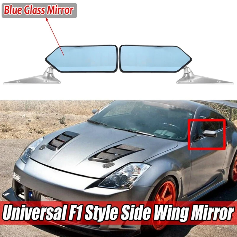 

1Set Car Rear View Mirror F1 Rear Mirror Racing Universal Side Mirror F1 Style Rear View Mirror