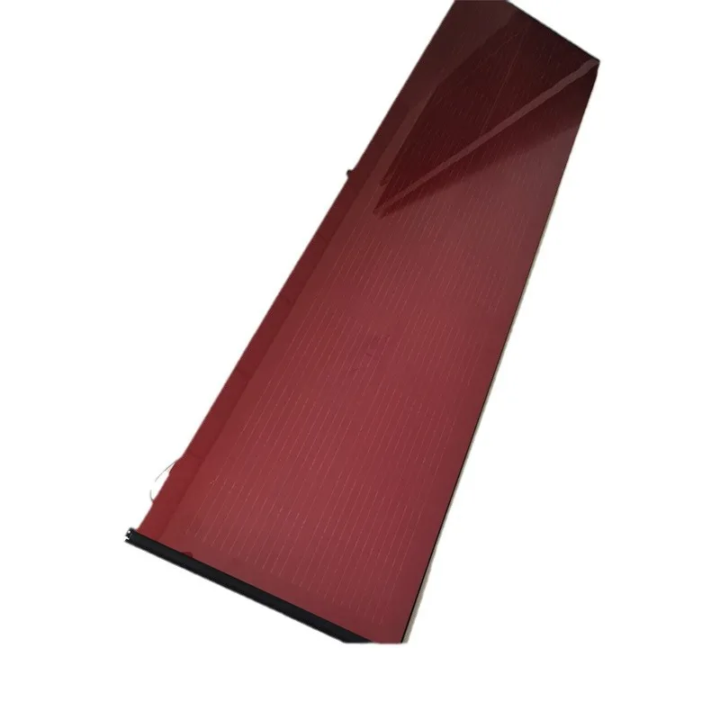 LMM planar solar power generation solar roof red photovoltaic tile flat slope conversion project