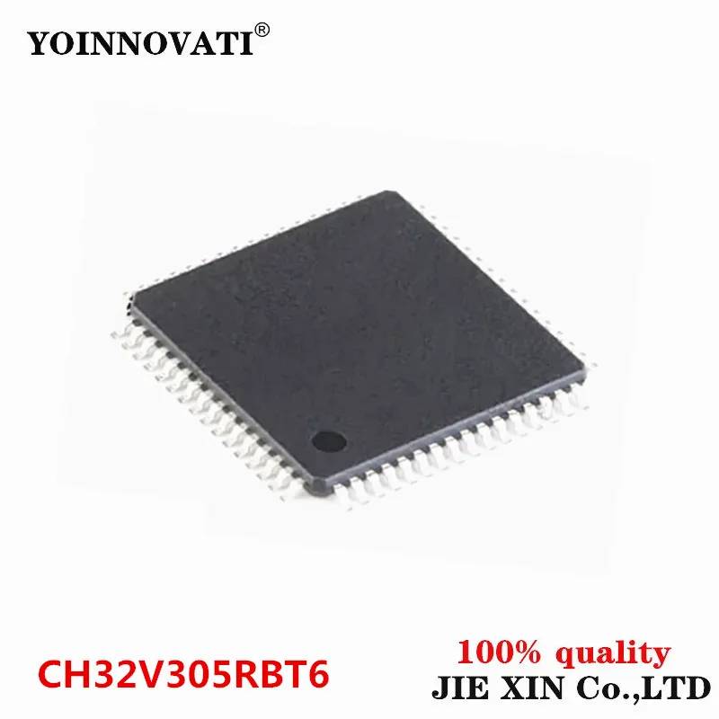 2-100Pcs CH32V305RBT6 CH32V305 RBT6 CH32V LQFP-64