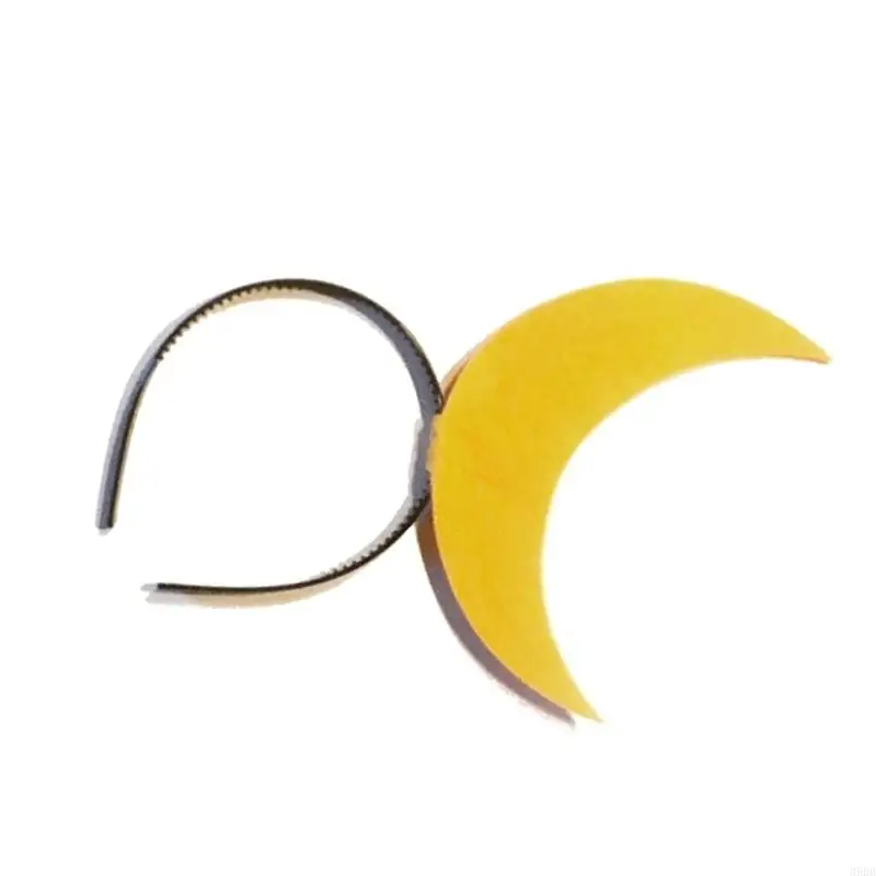 39BB Creative Sun Headpiece Proms Birthday Star Hairbands Fun Hoofddeksels opvallende maanhaarkopdeksel