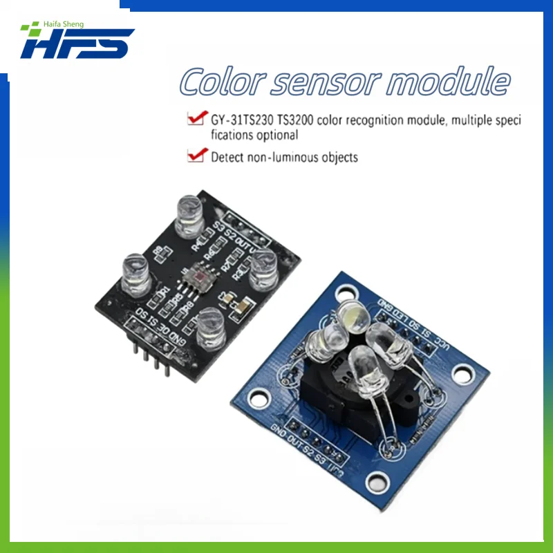 

GY-31 TCS3200 Detector Module Color Recognition Sensor Accessories For MCU Arduino TCS230 TCS3200 Recognition Sensor Module