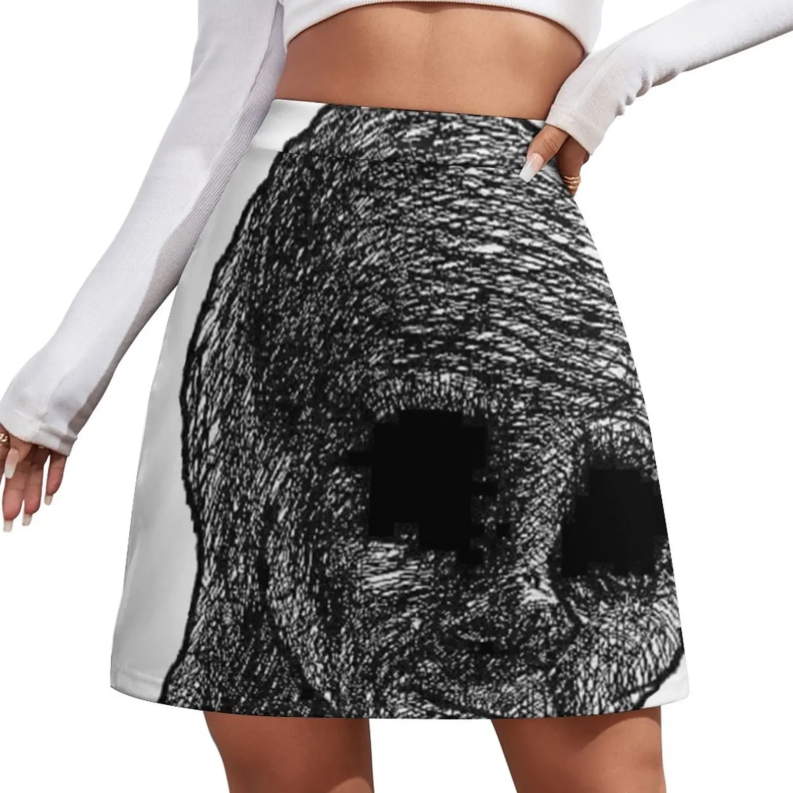 

Depressed Wojak Mini Skirt Korean skirts skirt skirt skirts for women Mini