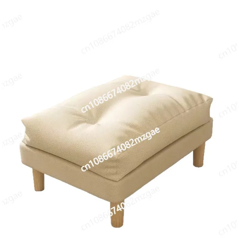 

Lazy sofa pedal shoe changing stool household ottoman