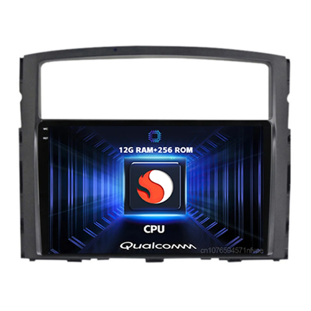 Android 16 Carplay Auto For Mitsubishi Pajero 2006 - 2014 Car Radio Player Multimedia Stereo Navigation 2Din 360 Camera AI Voice