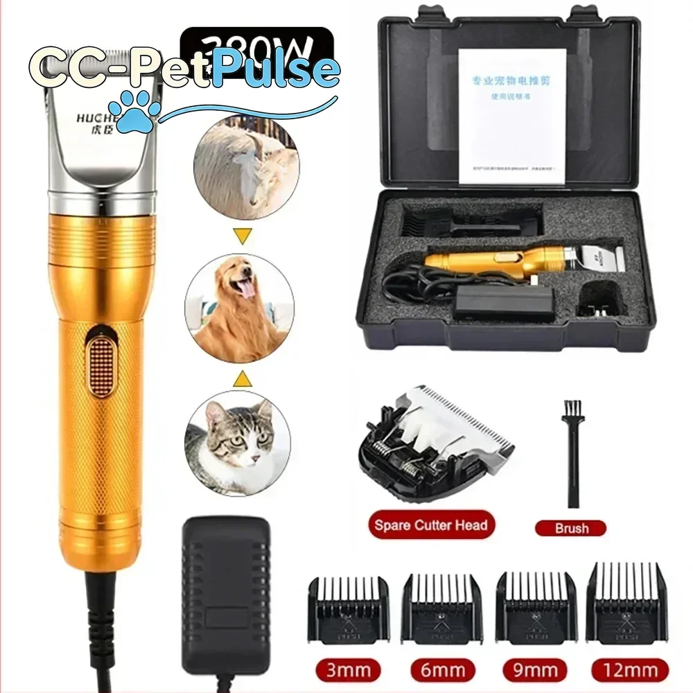 

Электрический триммер CC-PetPulse Goat Shearer 380W для стрижки ковров и шерсти животных, 110V-220V, электрические ножницы для домашнего использования, для кроликов, овец, кошек, собак