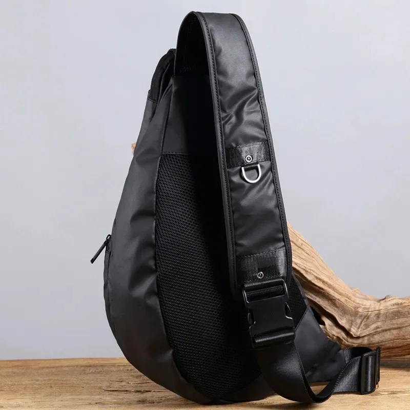 Multifunctional Crossbody Chest Bag Men's Waterproof Nylon Crossbody Backpack Rucksack High Quality Casual Shoulder Fashion Men