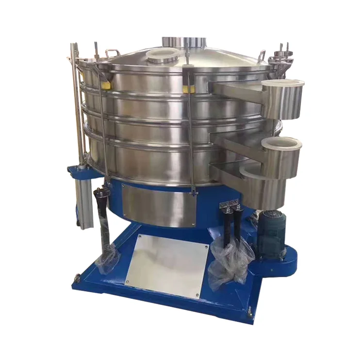 Slurry Sand Mud Drilling Dewatering Vibrating Separator Shale Rotary Vibrating Screen