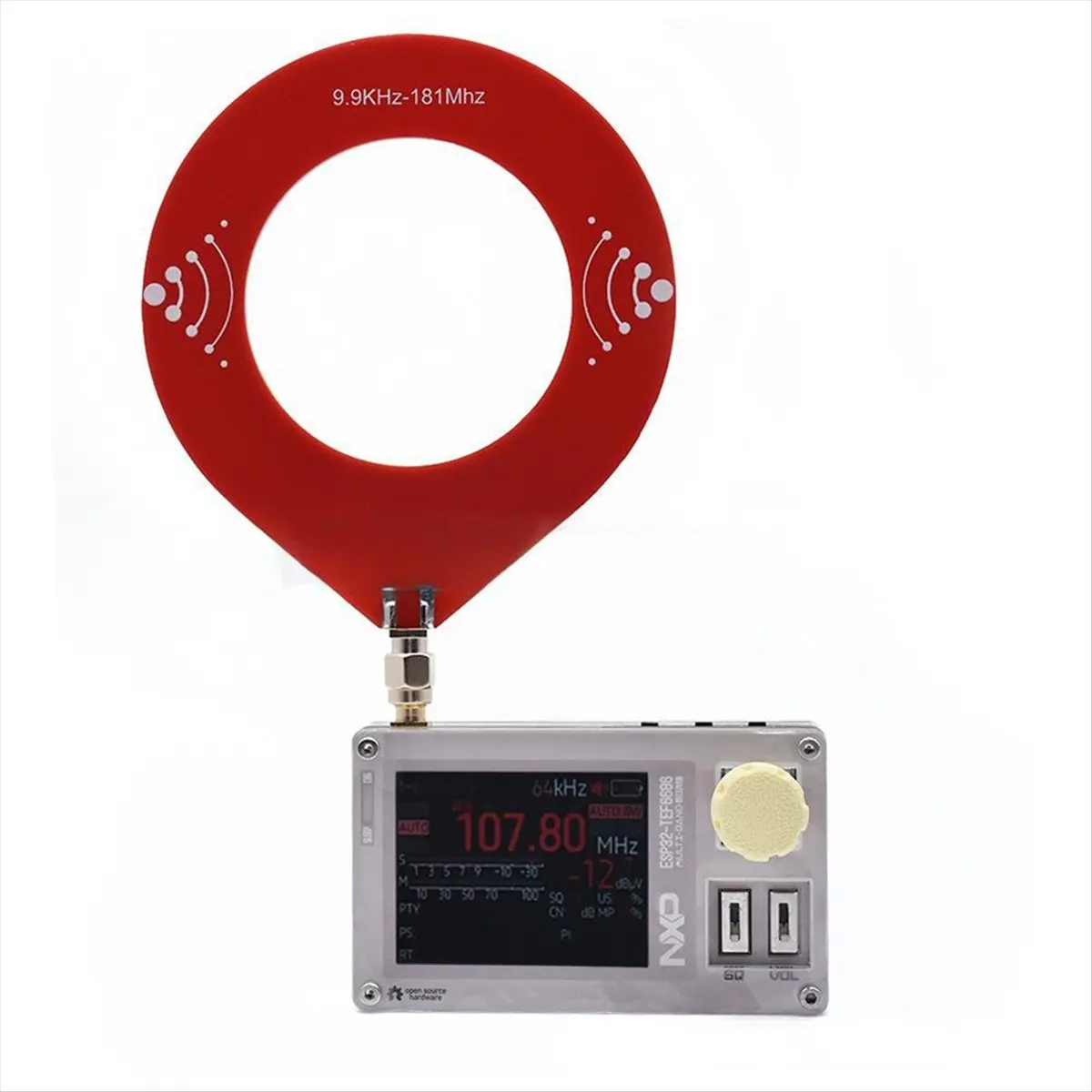 Promotion Mini TEF6686 Radio with Loop Antenna Full Band RadioJAS