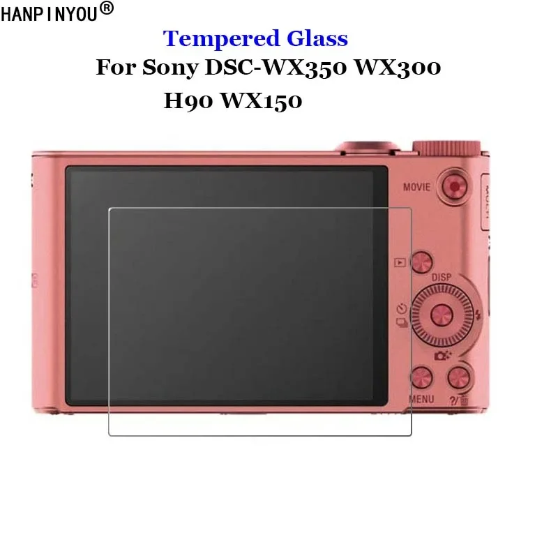 

For Sony DSC-WX350 WX300 Clear Tempered Glass 9H 2.5D Camera LCD Screen Protector Protective Film