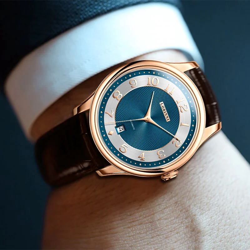 LOBINNI новые роскошные мужские деловые деловые часы MIYOTA с механизмом автоматические механические часы с сапфировым зеркалом водонепроницаемые наручные часы