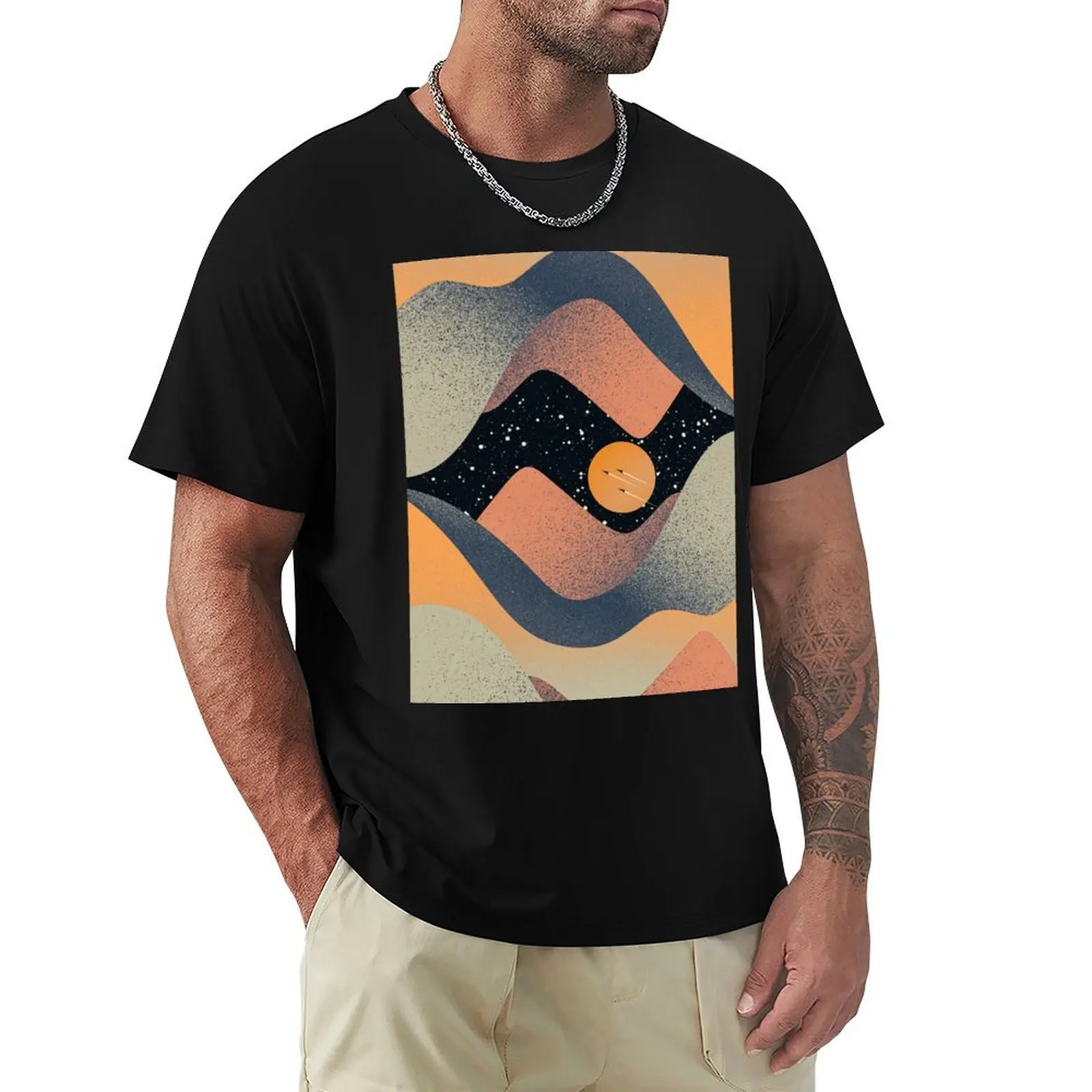 

The sand dunes of Mars T-Shirt essential t shirt man clothes customs graphic tee shirt men