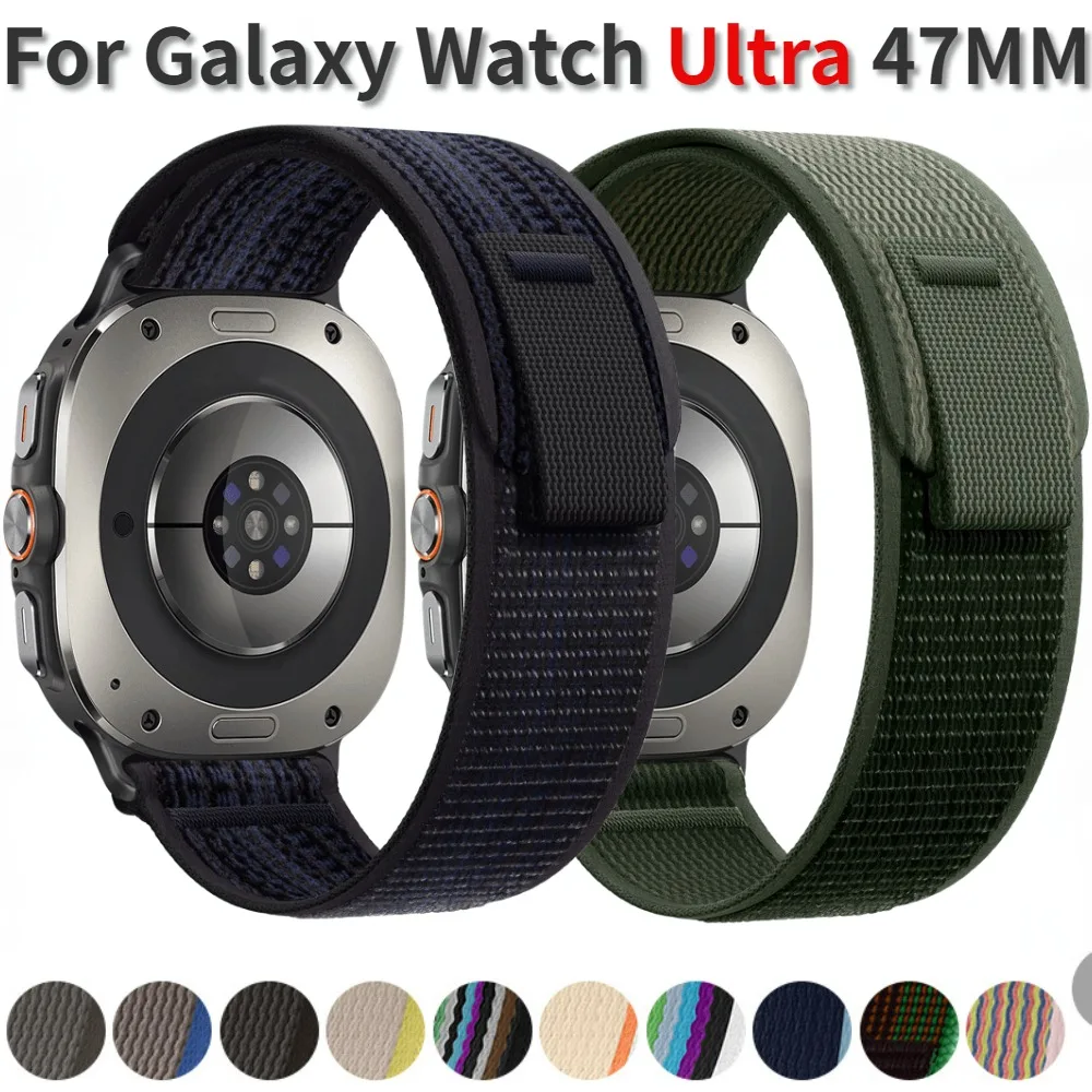 

Trail Loop Band for Samsung Galaxy Watch Ultra 47mm Strap Original Replaceable Bracelet Wristband for Galaxy Watch 7 Ultra Belt