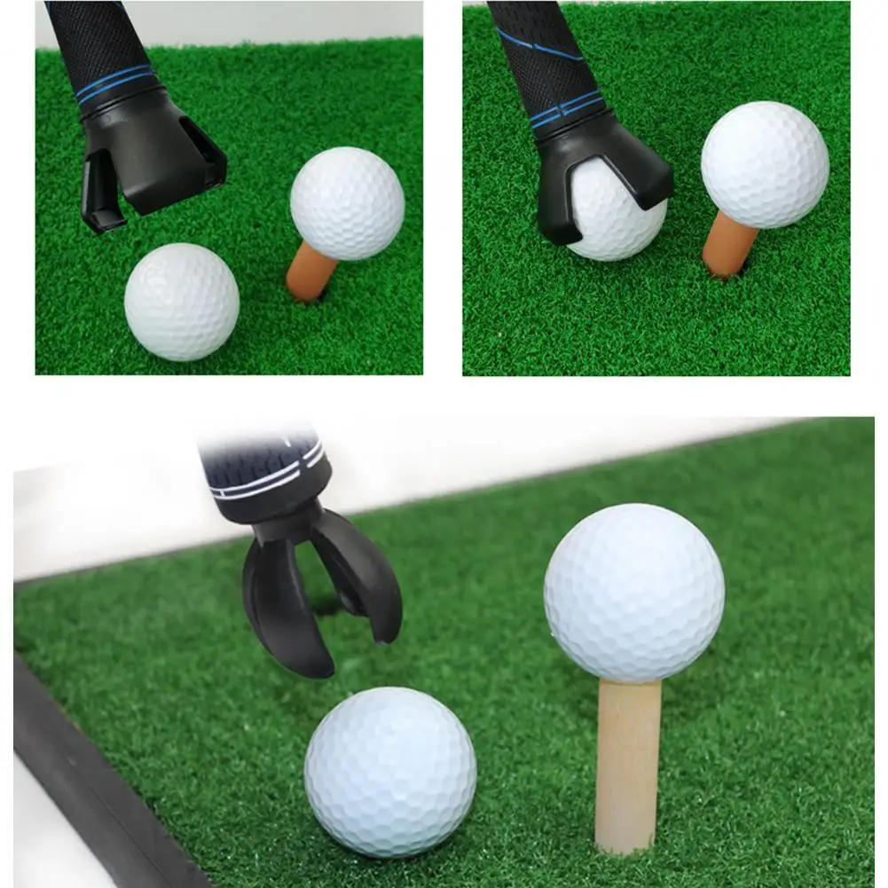 Quick Install Golf Ball Grabber Mini Petal Golf Ball Retriever Tool 3/4-prong Grabber Picker Putter Grip Sucker Pickup for Easy