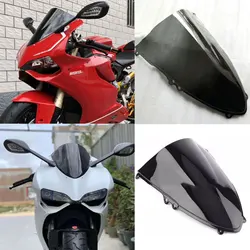 For Ducati Panigale 899 1199 R S Superleggera 2012 -2015 2016 2017 Windscreen Screen Wind Deflectors Double Bubble Windshield