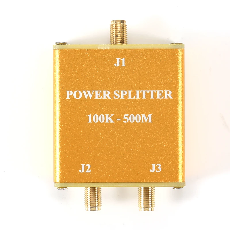 Power splitter combiner/splitter (aluminum shell) frequency range: 100K-500MHz