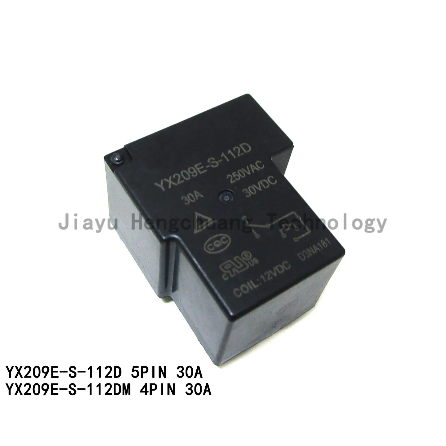 YX209E-S-112D YX209E-S-112DM 30A 12VDC 4-pin/5-pin Genuine power welding machine relay