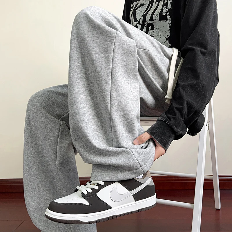 جديد الرجال الرياضة الترفيه السراويل العصرية في الهواء الطلق عالية الجودة مريحة تنوعا المألوف والعصرية السراويل الساق المستقيمة