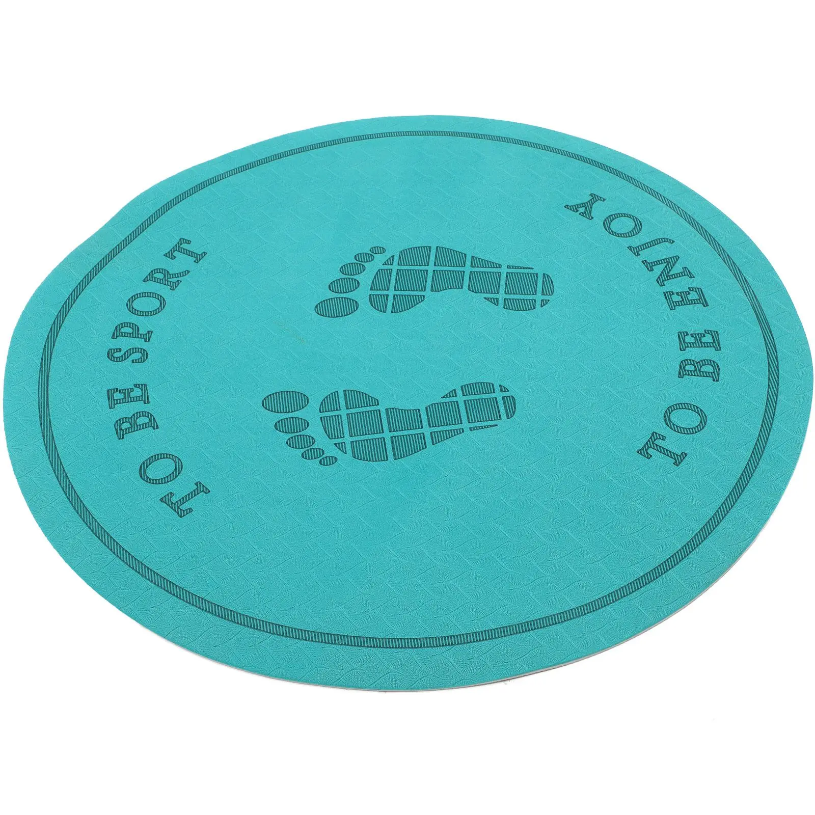 

Portable TPE Exercise Mat for Home Gym Yoga Sports Multi Function Skipping Pad Kids Jump Rope Quiet Fitness Travel Mats