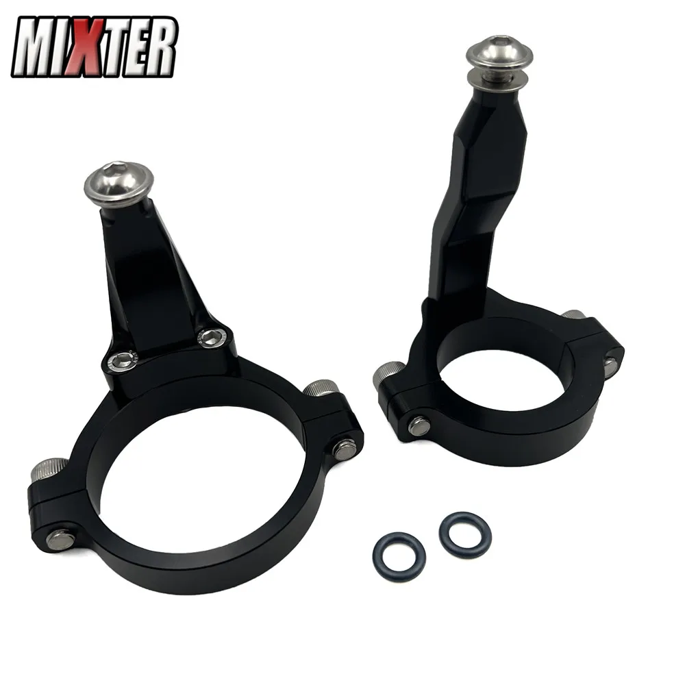 Motorcycle Steering Damper Stabilizer & Bracket Mount Kit For Kawasaki Ninja ZX-4R ZX-4RR 2023-2024 ZX4R ZX4RR ZX 4R 4RR