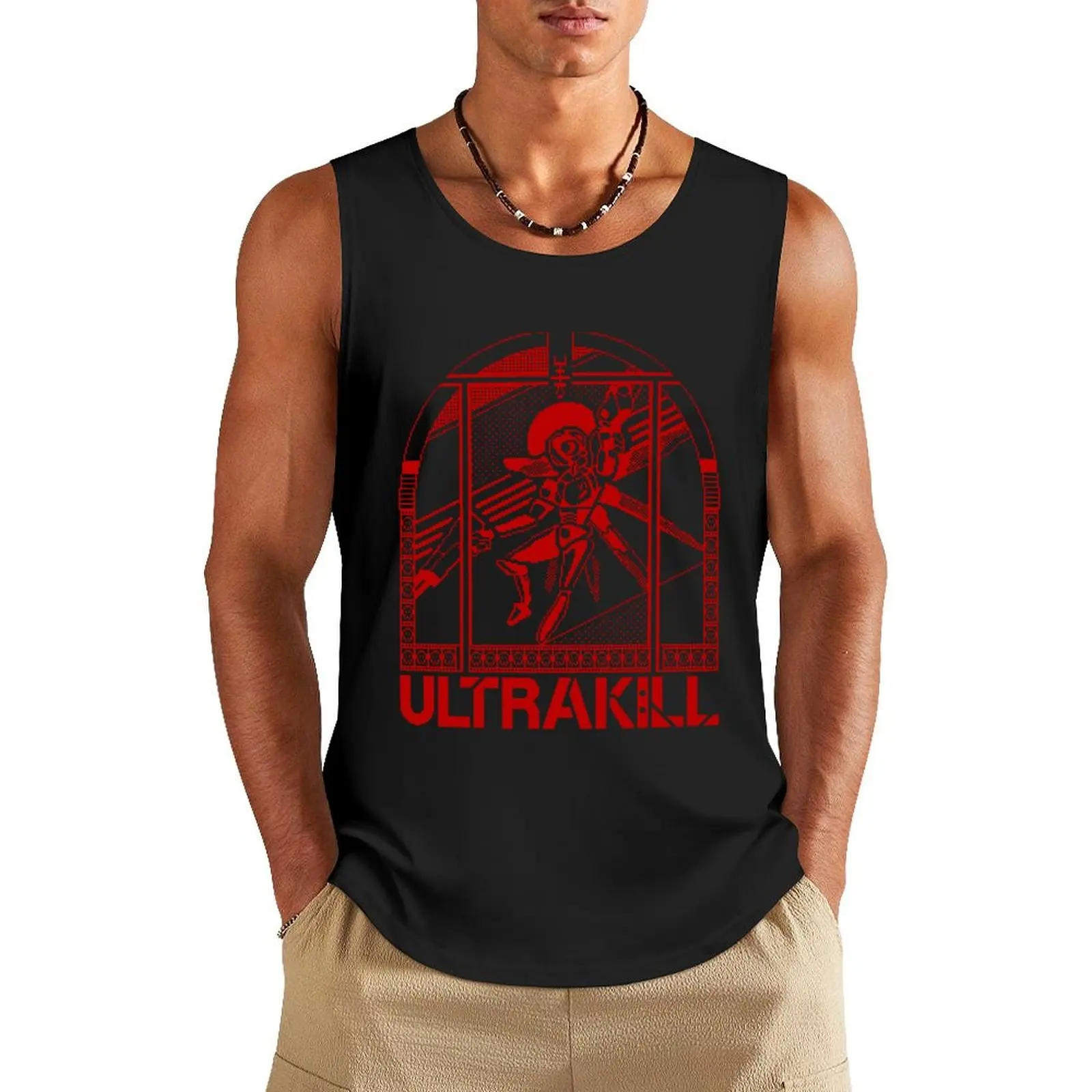 

Ultrakill - Ultrakill V2 Tank Top gym clothes man fitness Men's vest