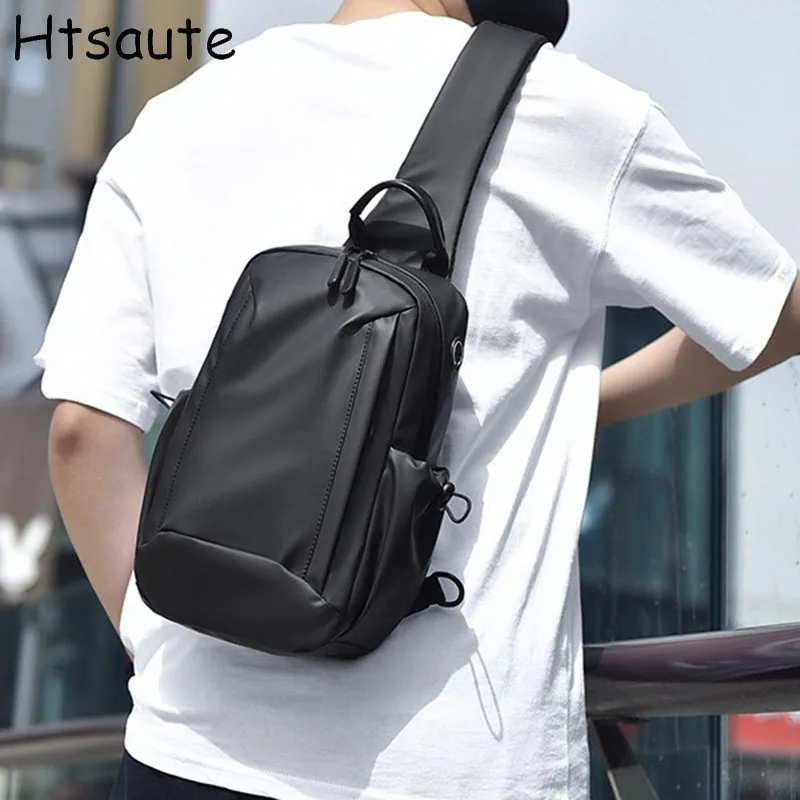 

Men's Anti-theft Chest Bag Adjustable Single Shoulder Strap Male Crossbody and Single Shoulder Bag, Casual Street Style Packs