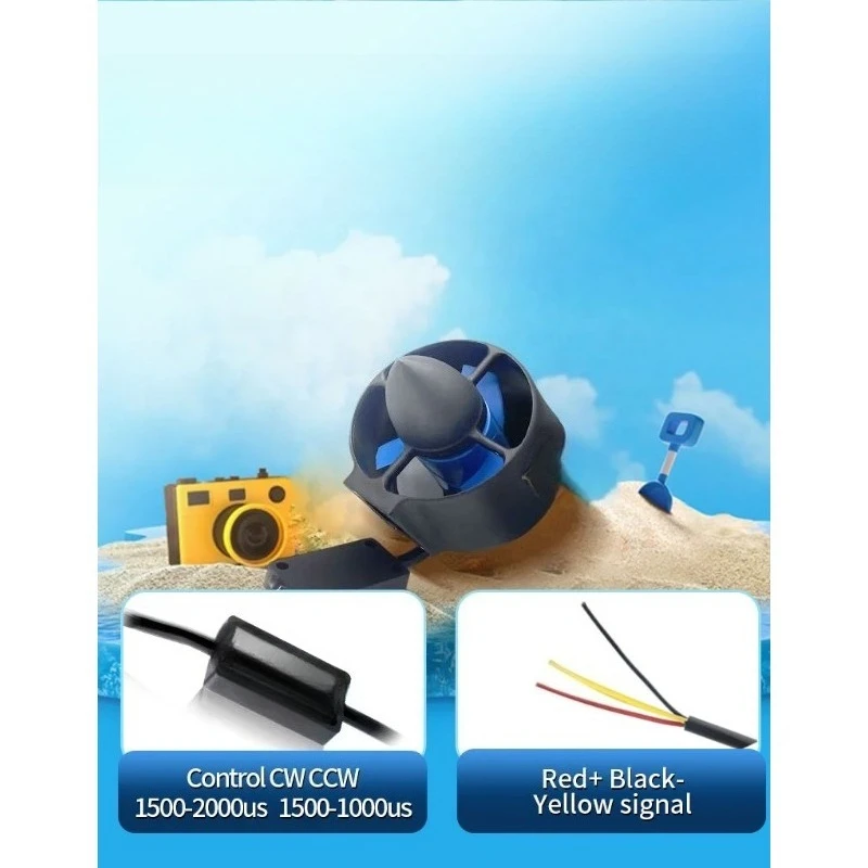 

24V 350KV 3S-6S Rov Thruster 100M Detects Underwater Thrusters 12 Volts BLDDC Brushless Motor