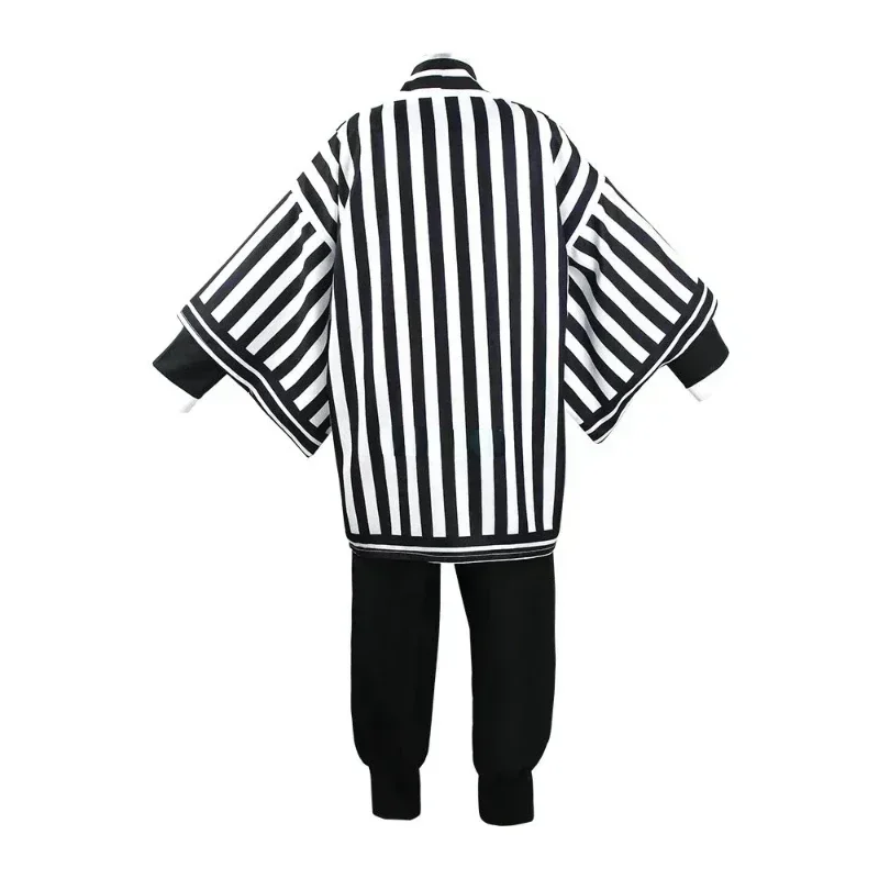 HN8 أنيمي شيطان القاتل إيغورو أوباناي كيمونو موحدة أنيمي شعر مستعار تأثيري حلي حفلة الهالوين 8...Gf #1