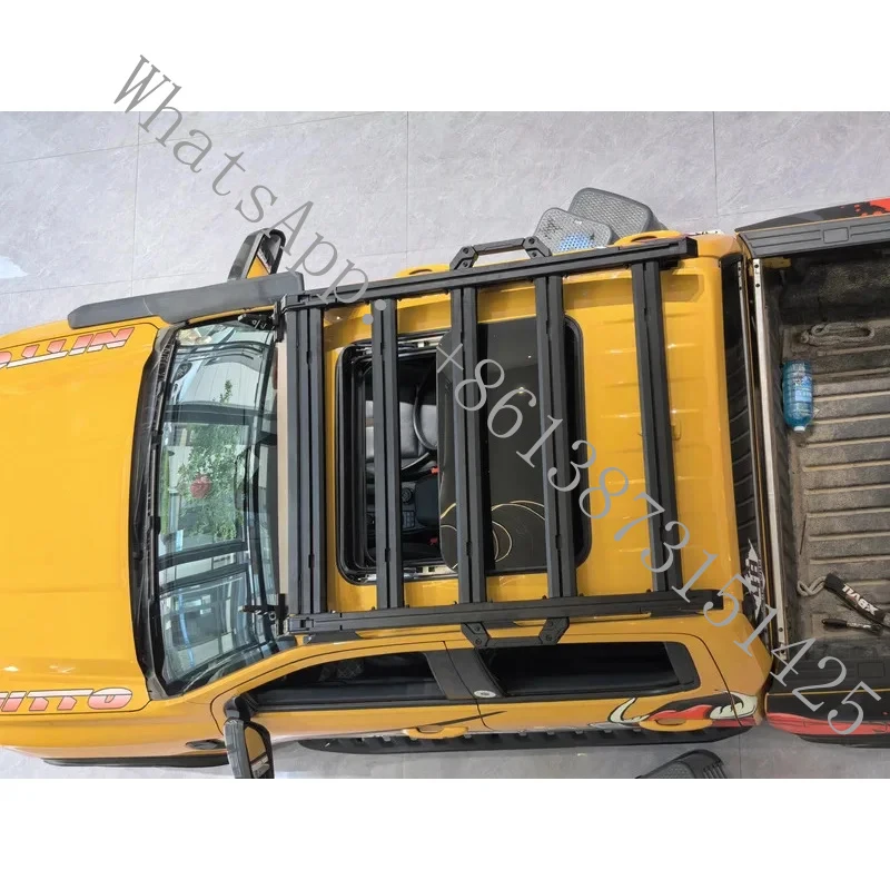 

Suitable Heavy-Duty Aluminum Luggage Rack Off-Road Pickup Truck