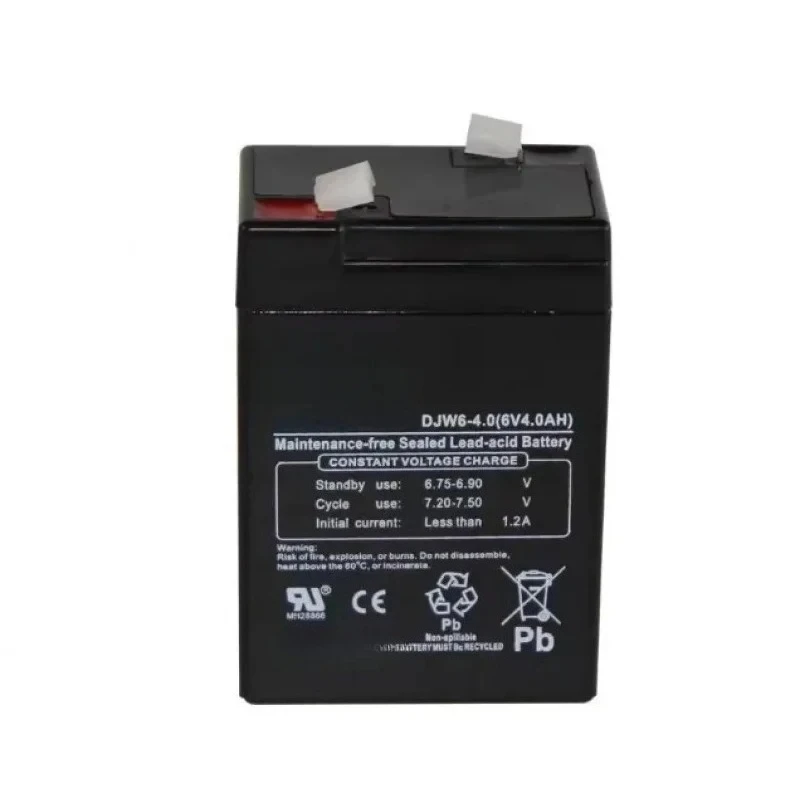 6V 4AH Battery Rechargeable lead-acid Accumulator for children's toy cars Electronic Scale Instruments
