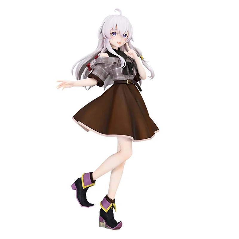 FuRyu Trio-Try-iT Figure The Journey Of Elaina Brown dress ver. Anime Doll Collectible Model Toy Ornament Gift