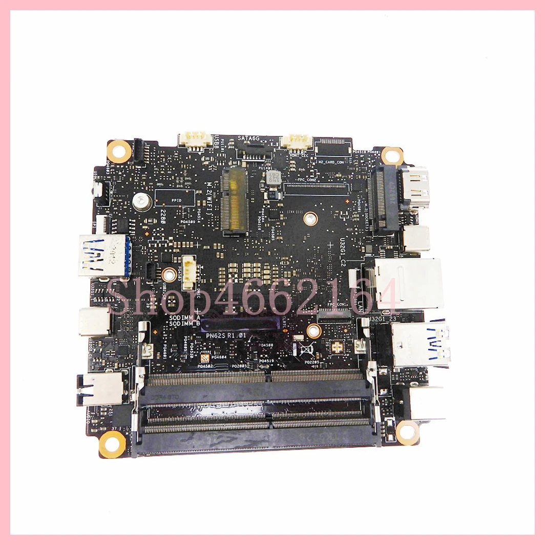 PN62S with I3-10110 CPU ddr4 Mainboard For ASUS COMPUTER INC. MINIPC PN62S Motherboard 100% Tested OK