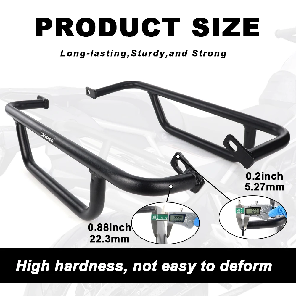 Motorcycle Side Crash Bars Saddle Bag Support Side Cover Guard Tiger 900 Rally /GT / PRO 900 GT/Pro Tiger 850 Sport For Triumph