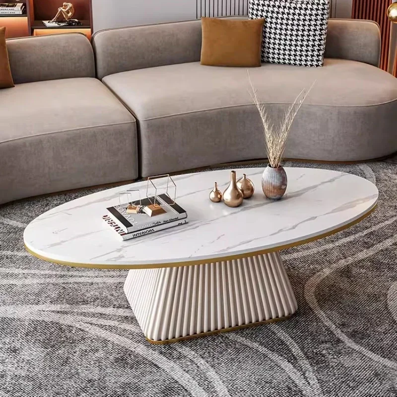 

Light Luxury Nordic Coffee Table Designer Minimalist Modern Living Room Side Table Aesthetic Unique Couchtisch Home Furniture