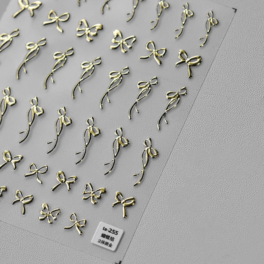 5D Laser Pink Stamp oro argento squisito Glitter farfalla Nail Art Sticker decalcomania Manicure adesivi per unghie Glitter di alta qualità