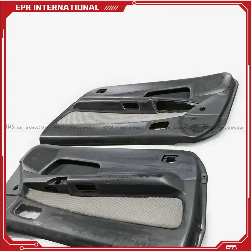 One Pair Fiber Glass Interior Trim Body Kit For Skyline R32 GTR OE Type Inner Door Card