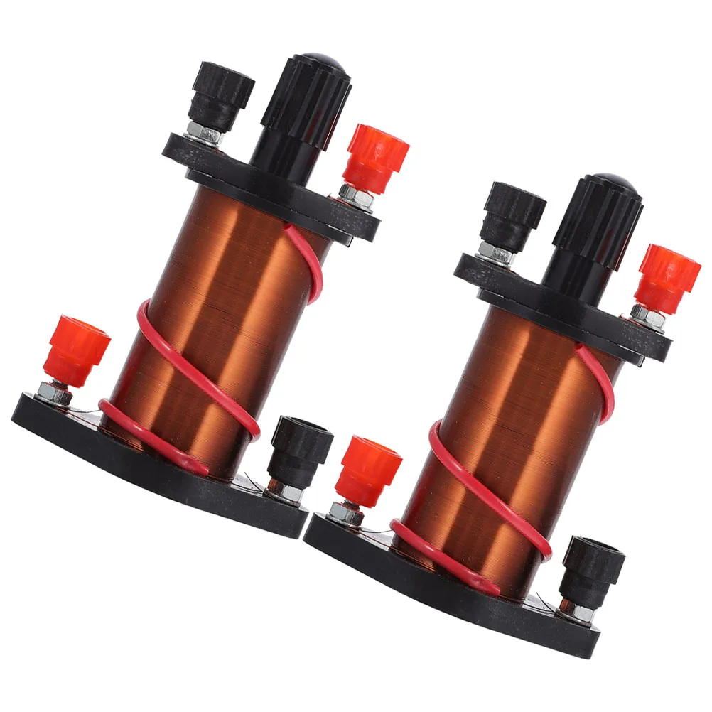 2 pcs Electromagnetic Induction Coil Copper Solenoid For Physics Experiment Teaching Tool School Laboratory Equipment
