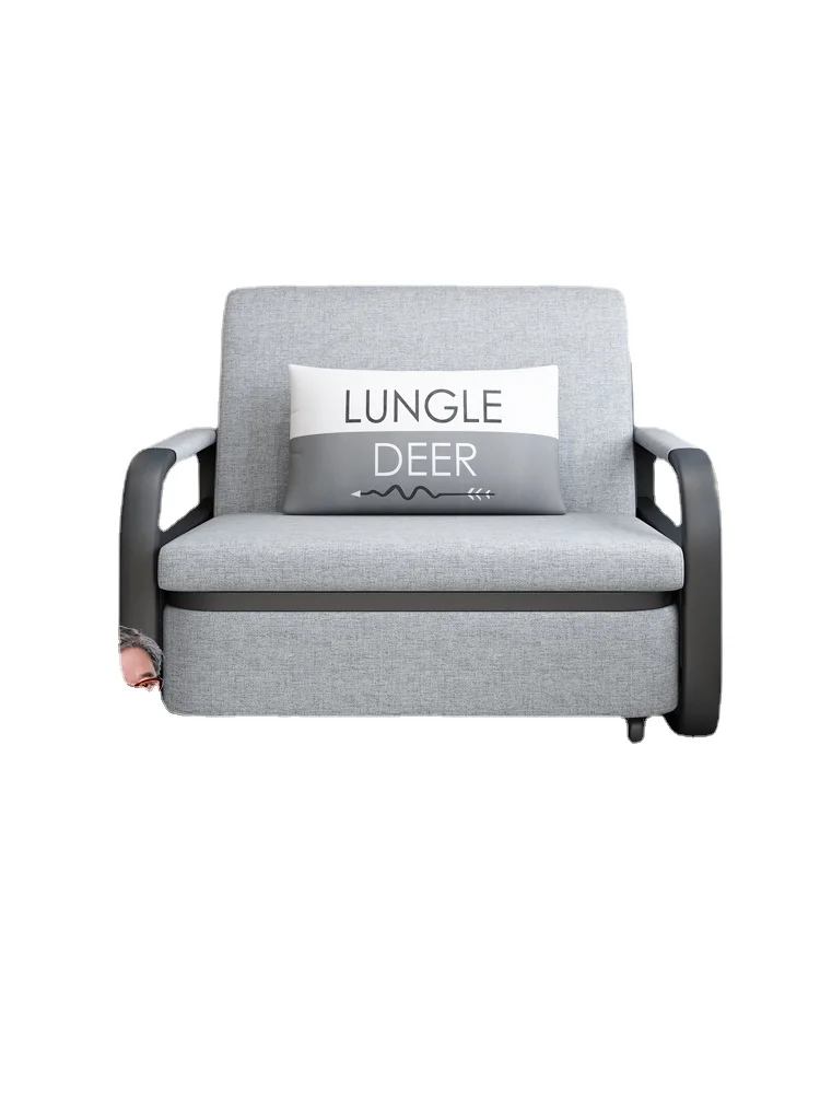 

YY Sofa Bed Single Seat Foldable Dual-Use Double Small Apartment Simple