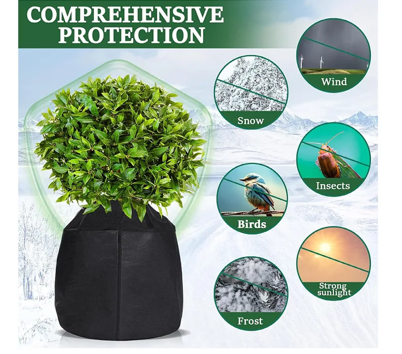 

Flower Pot Protective Cover,Garden Tree Thermal Insulation Cover,Cold and Antifreeze Outdoor Plant Cover