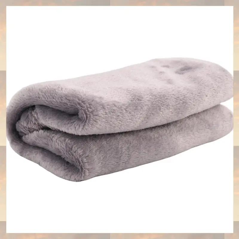 

Flash Trend 6X Solid Soft Living Room Bedroom Air-Conditioning Bed Blanket Sofa Bed Baby Blanket Solid Color Warm Protection Kne