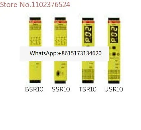 

Authentic safety relays SSR20, SSR32, SSR42, TSR10, TSR20, USR10, USR22