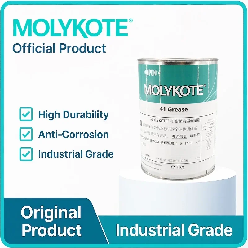 Molykote 41 Grease 1kg - High-Performance Grease | Exceptional Wear Protection | Ideal for High Load Industrial Applications